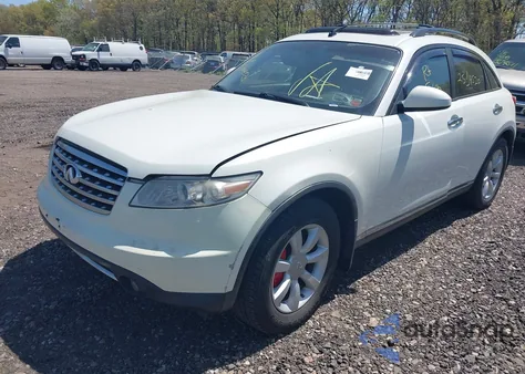 2008 Infiniti Fx35 from USA, damaged, VIN JNRAS08W98X201650